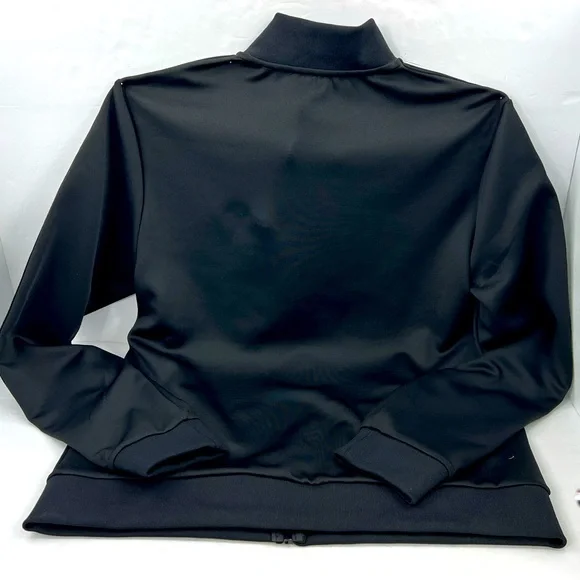 KARL LAGERFELD PARIS, LARGE BLACK JACKET WITH TWO POCKETS, 96% POLYESTER, LARGE - Picture 2 of 13